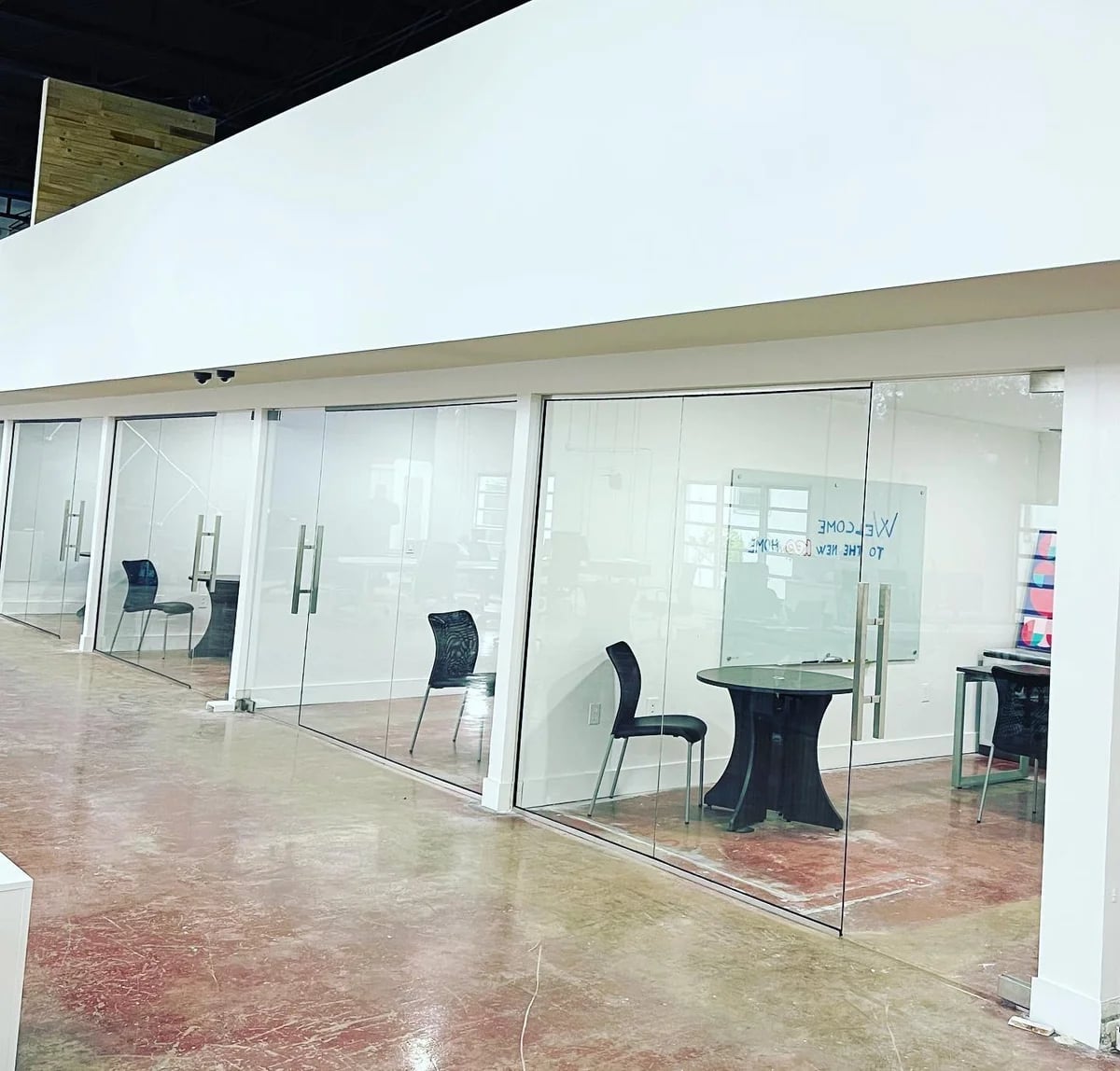 Glass storefront installation Miami