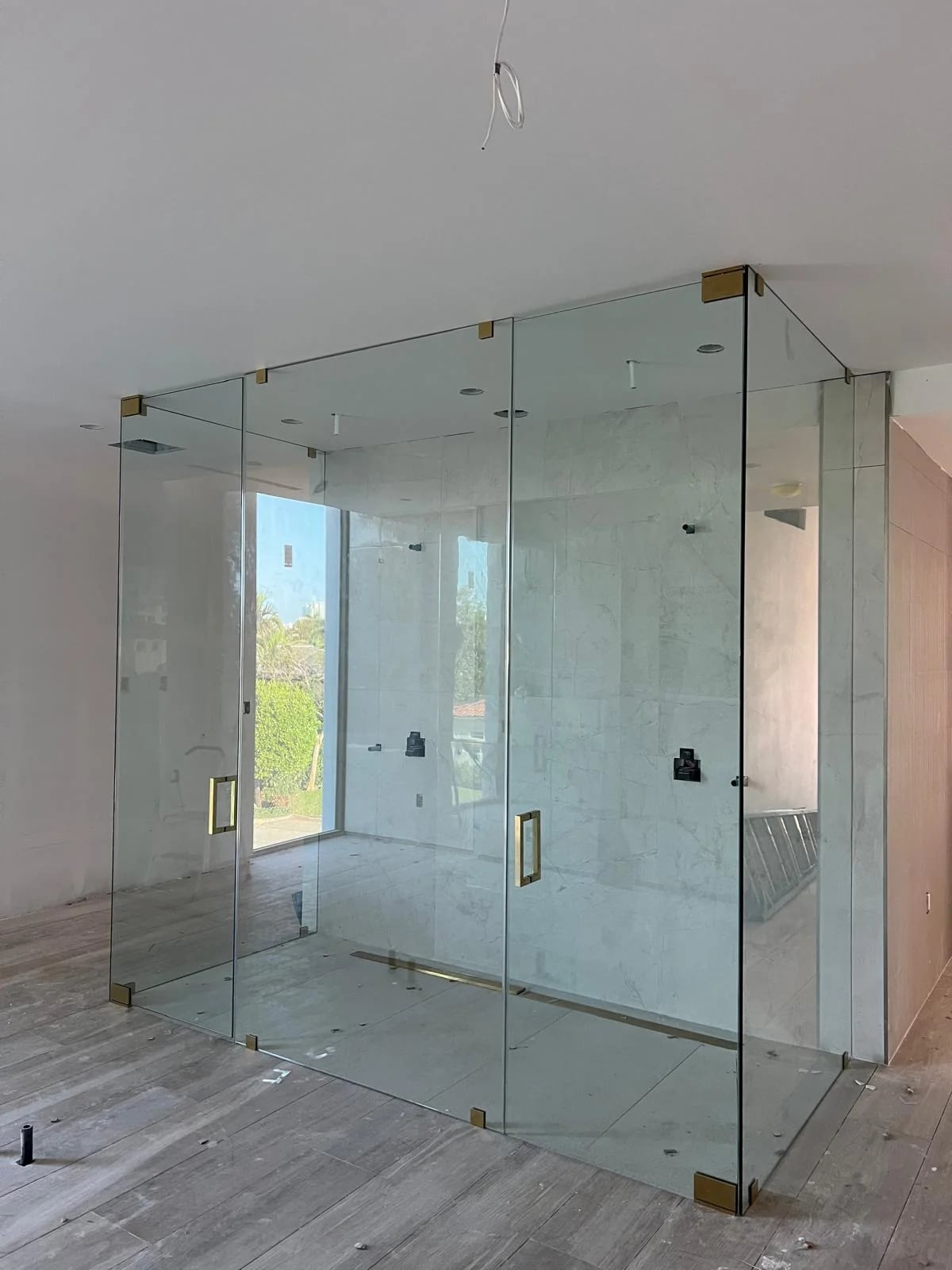 Shower glass installation Broward County FL